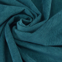 Tissu velours côtelé milleraies stretch Poly, pétrole