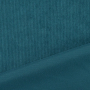 Tissu velours côtelé milleraies stretch Poly, pétrole