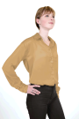 Tissu satin stretch, or