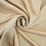 Tissu satin stretch, crème