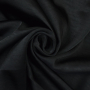 Tissu satin stretch, noir