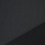 Tissu viscose polyester sergé stretch, chiné gris foncé