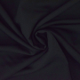 Tissu viscose polyester sergé stretch, noir