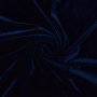 Stretch fluweel blauw