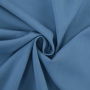 Tissu viscose popeline stretch, bleu pigeon