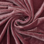 Stretchsamt Velour, altrosa