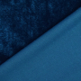 Tissu velours stretch, bleu indigo