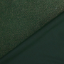 Tissu velours stretch Shine, vert foncé