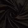 Tissu velours stretch Shine, noir