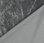 Tissu velours stretch, gris argent