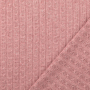 Gebreide stof sparkle, oudroze