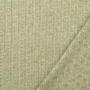 Gebreide stof sparkle, vaalgroen