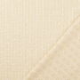 Gebreide stof sparkle, crèmekleurig