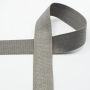 Sangle anse de sac bandoulière 4 cm, gris