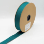 Sangle anse de sac bandoulière 4 cm, bleu pétrole clair