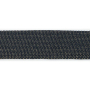 Tassenband Gold Metal Fibre 40mm, marineblauw