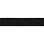 Tassenband 25 mm zwart