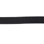 Tassenband 25 mm zwart