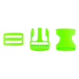 Tassluiting set 3,8 cm groen