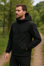 Tissu Taslan Uni, noir