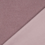 Tissu sherpa peluche teddy double face, vieux lilas