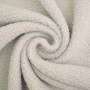 Tissu sherpa peluche teddy double face, beige