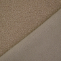 Tissu sherpa peluche teddy double face, marron clair