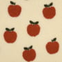 Teddyplüsch Apples, creme
