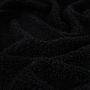 Teddyplüsch Cloudy, schwarz