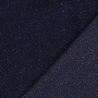 Teddy pluche confetti, donkerblauw