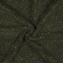 Teddy pluche confetti, donkergroen
