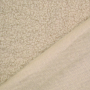 Tissu sherpa peluche teddy léger, beige