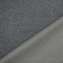 Tissu sherpa peluche teddy léger, gris foncé
