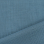 Katoenen mousseline triple gauze, duivenblauw