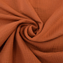 Katoenen mousseline triple gauze, terracotta