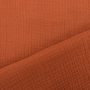 Katoenen mousseline triple gauze, terracotta