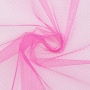 Tissu tulle uni, rouge magenta