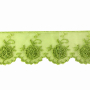 Dentelle - Tulle brodé, vert clair