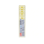 Universal ruler with cm scale 3 x 15 cm