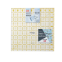 Universal Ruler with inch scale 9.5 x 9.5 inch