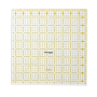 Universal Ruler with inch scale 9.5 x 9.5 inch