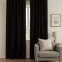 Verduisteringsstof Black Out, zwart