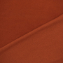 Viscose luxe fleece, donkeroranje