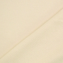 Tissu jersey viscose côtelé gratté brushed, crème