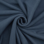 Viscose fijne ribjersey brushed, jeansblauw