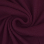 Viskose Feinrippjersey Brushed, weinrot