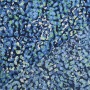 Viskose crêpe Colour Spots, blauw