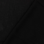 Tissu viscose crêpe georgette uni, noir