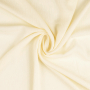 Tissu viscose crêpe georgette uni, blanc cassé