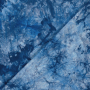 Viscose linnen batik, blauw